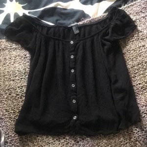 Forever 21 off the shoulder top